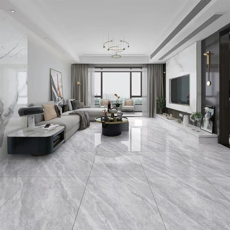 Gray Marble Polished Porcelain Tile-Hoch glatt für Innenwohnzimmer-Küche