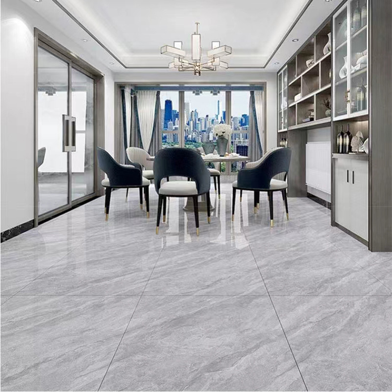 Gray Marble Polished Porcelain Tile-Hoch glatt für Innenwohnzimmer-Küche