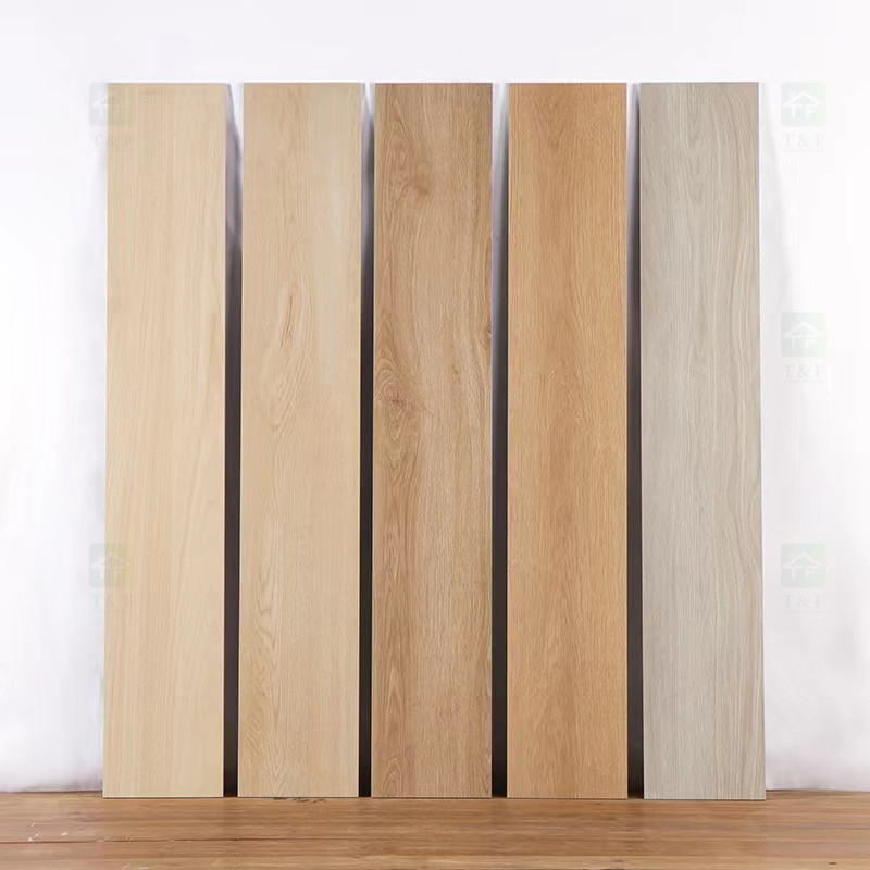 Endeffekt-Entwurfs-hölzerne Korn-Keramikfliesen, Porzellan-Planken-Fliesen-Bodenbelag 150 x 900mm