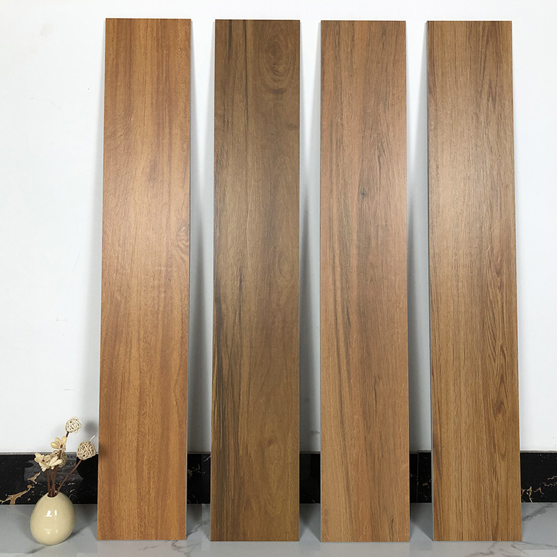 Endeffekt-Entwurfs-hölzerne Korn-Keramikfliesen, Porzellan-Planken-Fliesen-Bodenbelag 150 x 900mm