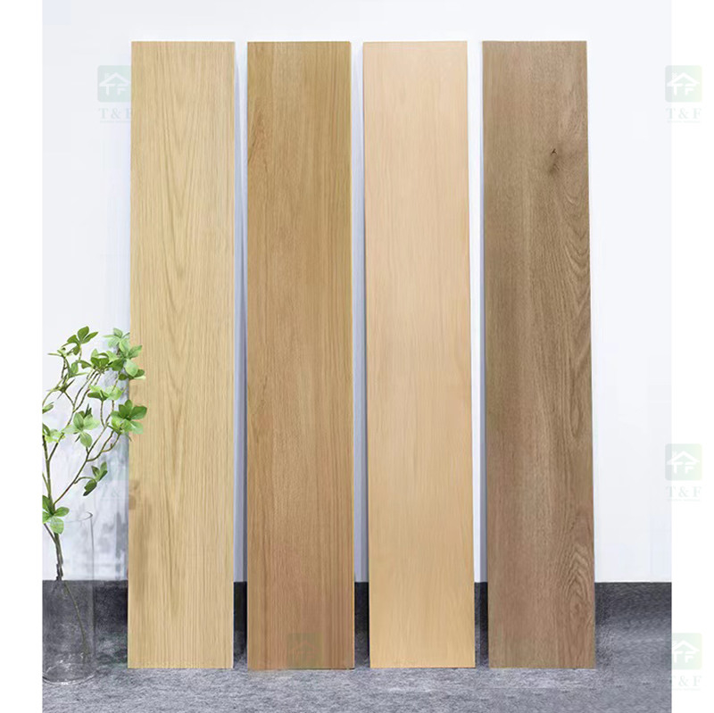 Endeffekt-Entwurfs-hölzerne Korn-Keramikfliesen, Porzellan-Planken-Fliesen-Bodenbelag 150 x 900mm
