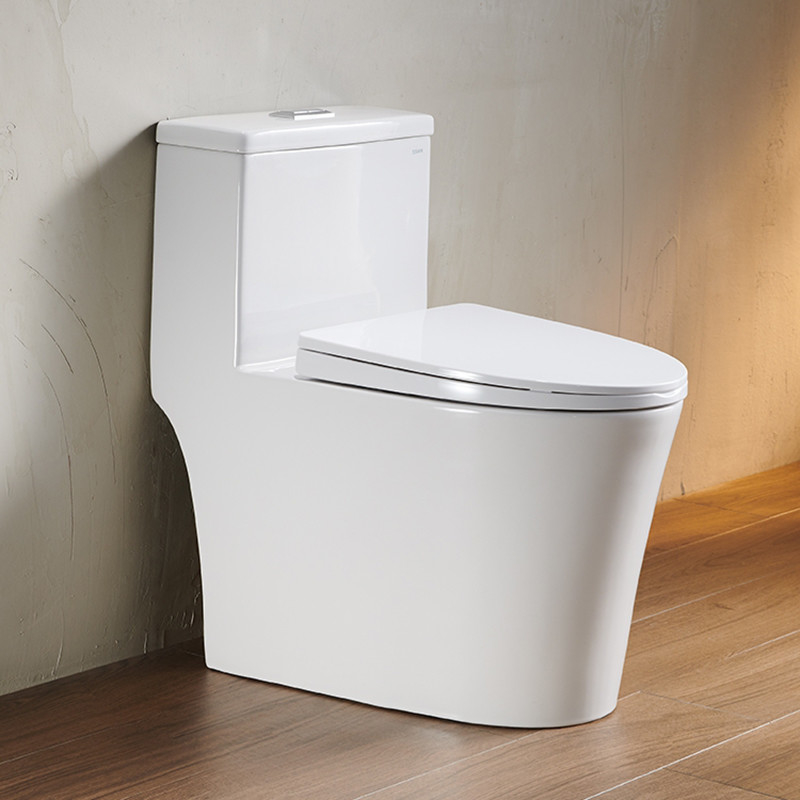 Spülungsboden der einteiligen Badezimmer-keramischen Toiletten-Doppeldruckdosen-4,2/6L - angebracht