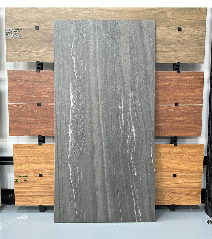 Grey Living Room Rustic Porcelain-Bodenfliese-nicht Beleg-Fliese Matte Finished
