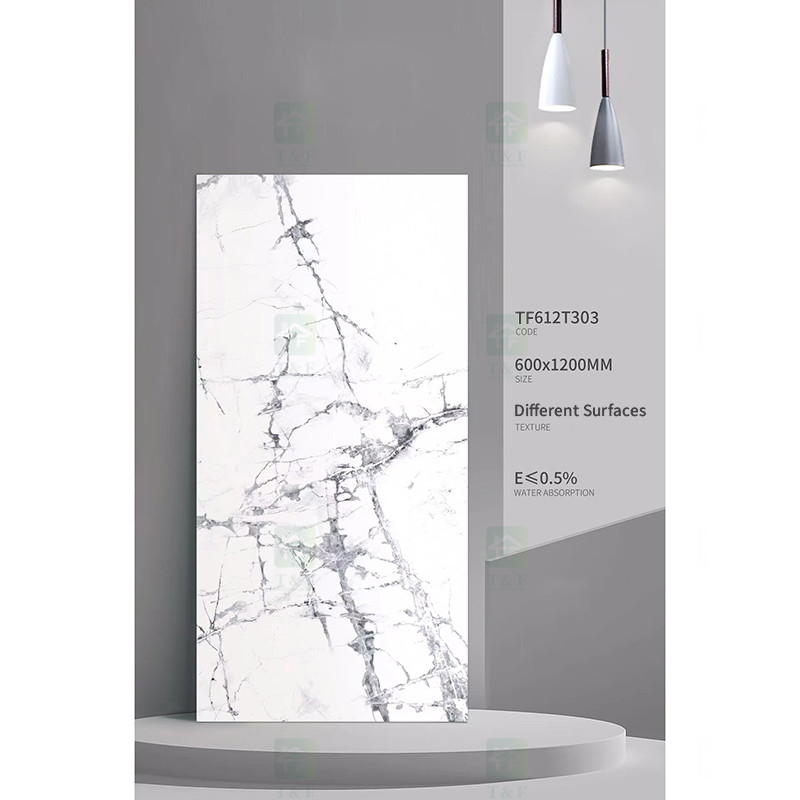 Luxus-Steinblick-Porzellan-rustikale Fliesen 600x1200 Matt Glazed Porcelain Tiles Marble