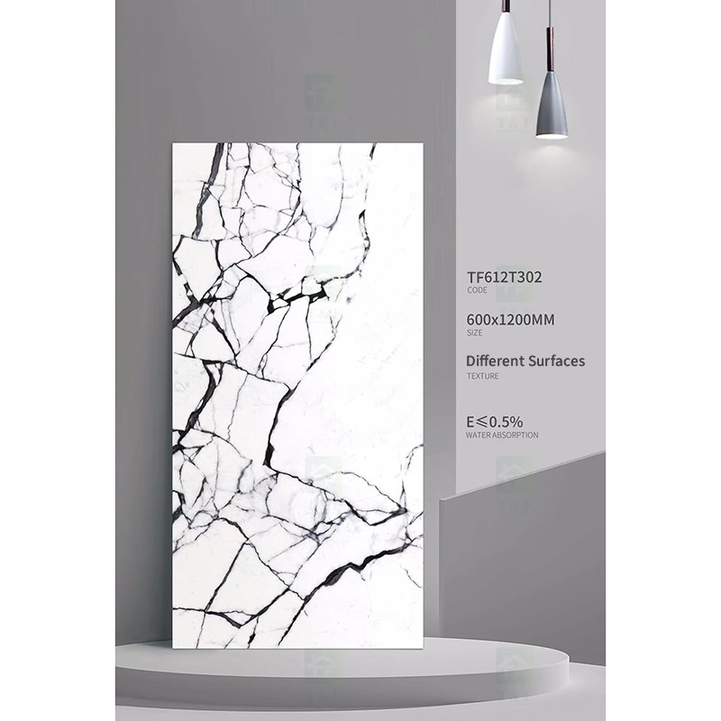 Luxus-Steinblick-Porzellan-rustikale Fliesen 600x1200 Matt Glazed Porcelain Tiles Marble