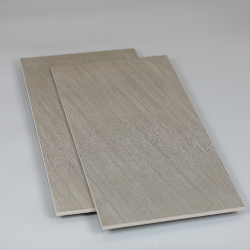 Porzellan-rustikale Fliesen-dunkles Gray Color Non Slip For-Ausgangshotel Foshans 300*600mm
