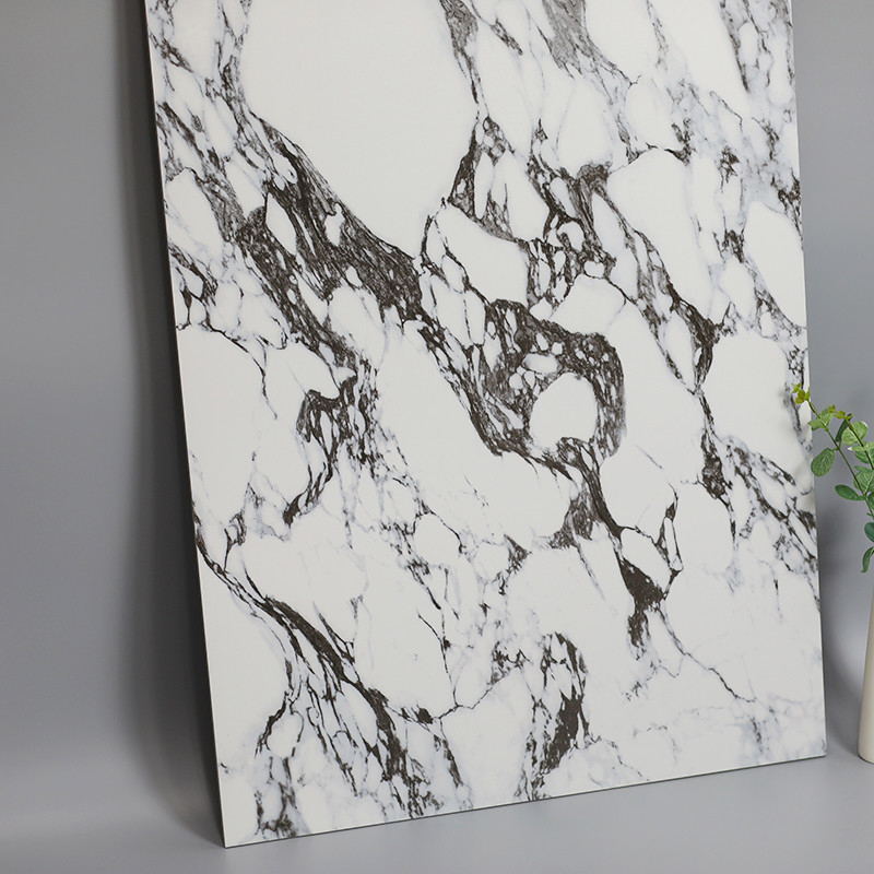 Gleiten Sie nicht Porzellan-weiße Bodenfliese-Matte Glazed Marble Porcelain Floor-Fliese
