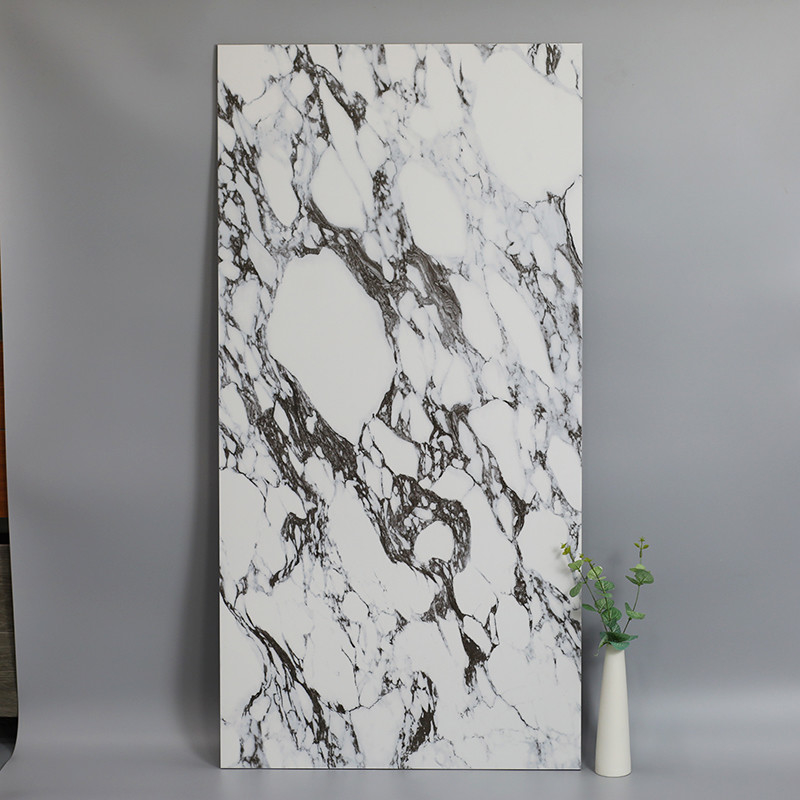 Gleiten Sie nicht Porzellan-weiße Bodenfliese-Matte Glazed Marble Porcelain Floor-Fliese