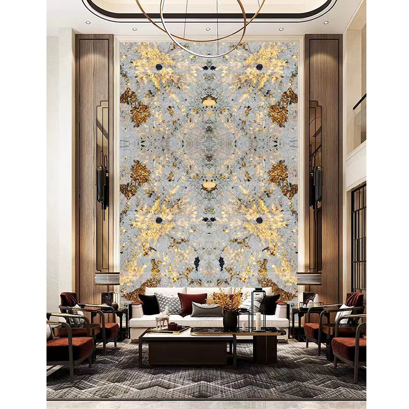 Brasilianischer hintergrundbeleuchteter Patagoina-Stein Pandora Crystal White Onyx Marble Slab lichtdurchlässig