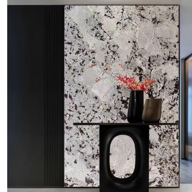 Naturstein Polier-Emerald Green Onyx Marble Slab für Innenwand-Dekoration