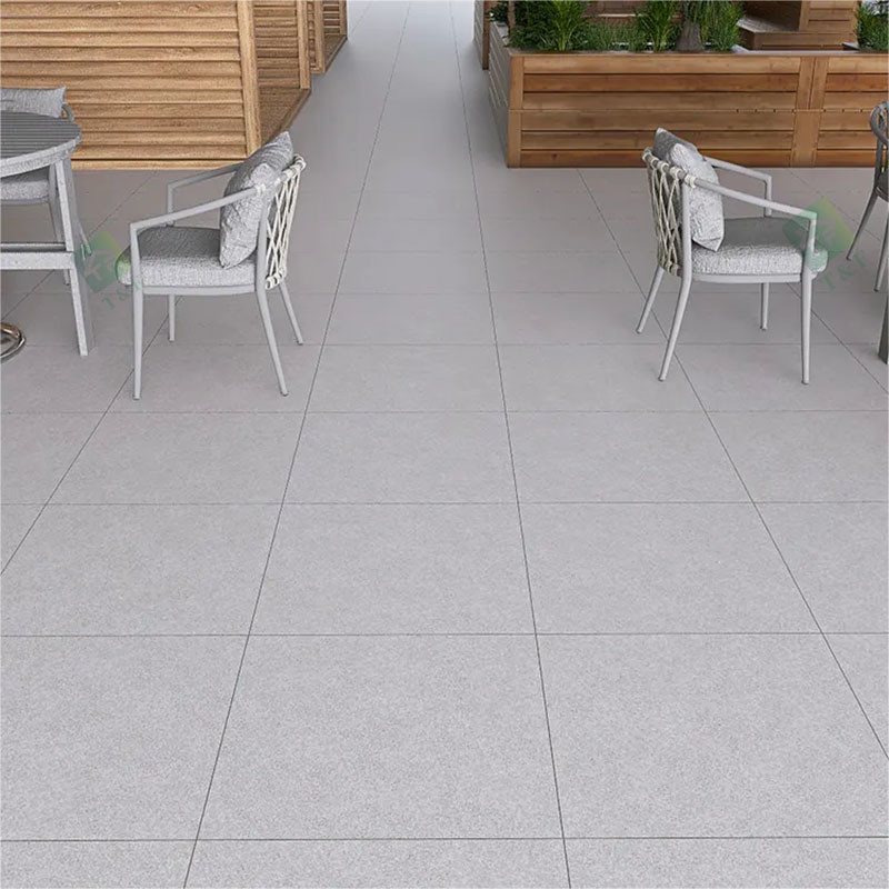 600*600mm nicht Beleg rauer Matte Finished Exterior Garden Pavers deckt Porzellan-Boden mit Ziegeln