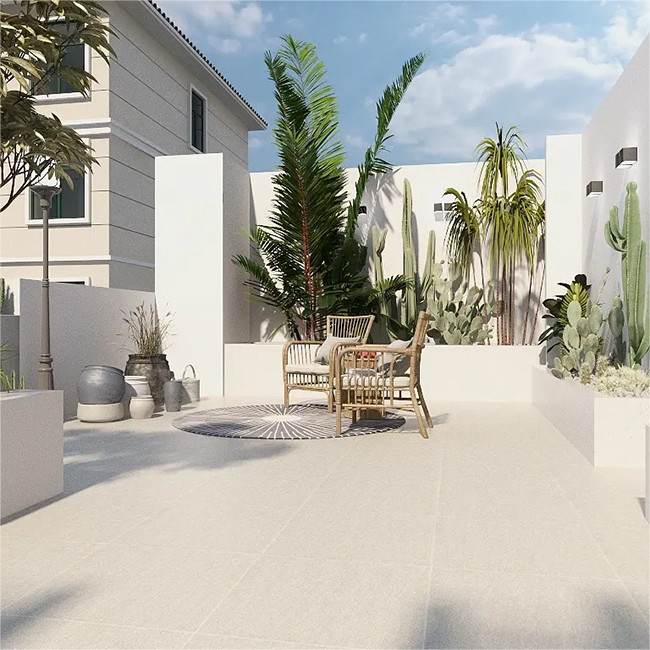 Bodenfliese des Grau-R12 Matte Surface Rustic Outdoor Porcelain gleiten nicht