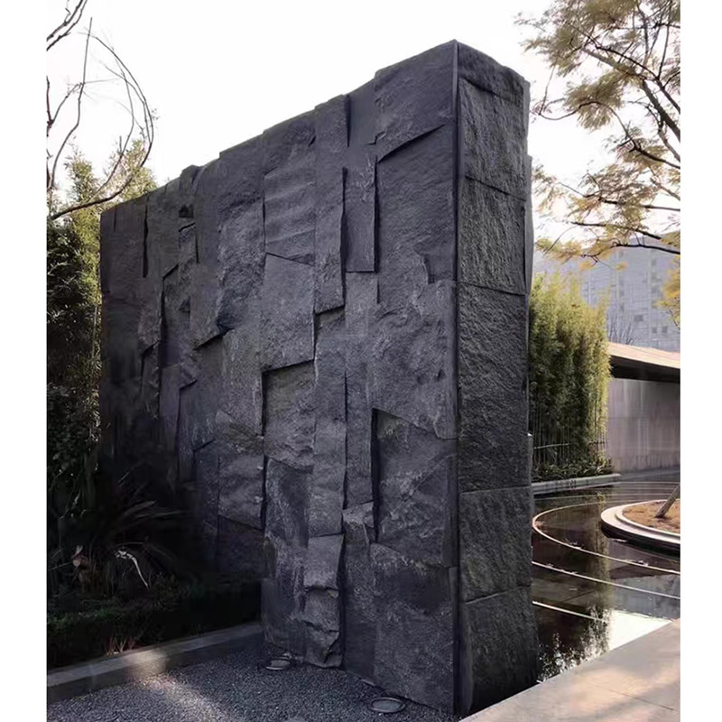 Innenumhüllungs-im Freien Steinplatten der PU-Faux-Kultur-künstliche Polyurethan-Wand-3D