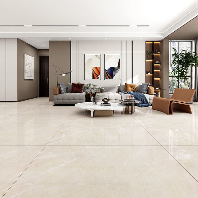 Hohes glattes glasiert deckt Gray Color Natural Texture Porcelain-Fliesen 600*1200mm mit Ziegeln