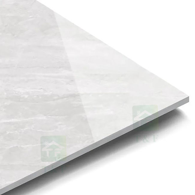 Keramische Wand Grad AAA deckt den Fußboden des Marmorwohnzimmers glasierte Porzellan-Quadrat-Bodenfliesen mit Ziegeln