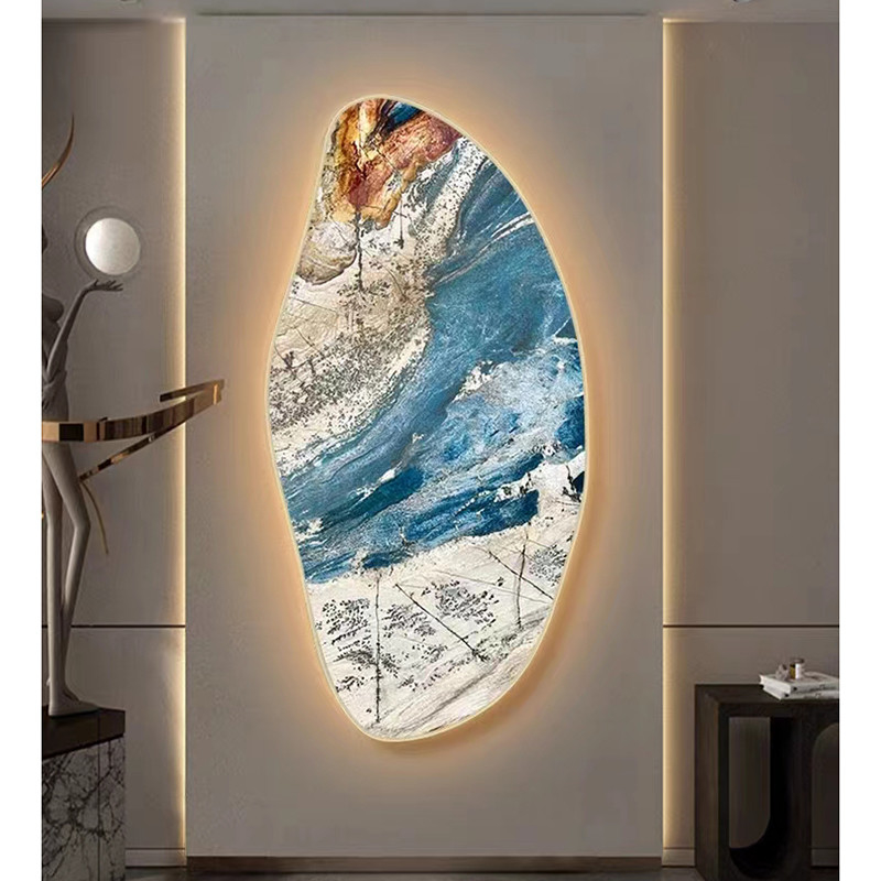 Luxus-Naturquarzit-Stein-Slab Hotel Villa Wohnzimmer Wanddekor Küche Arbeitsplatz
