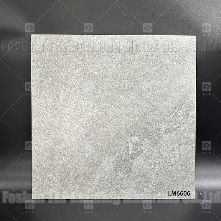 60x60mm Grau Marmor Keramikfliesen für Boden und Wand Schlafzimmer Rustika Porzellanfliesen