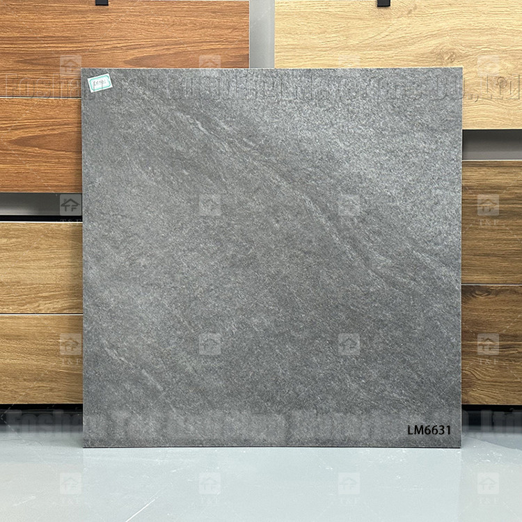 60x60mm Grau Marmor Keramikfliesen für Boden und Wand Schlafzimmer Rustika Porzellanfliesen