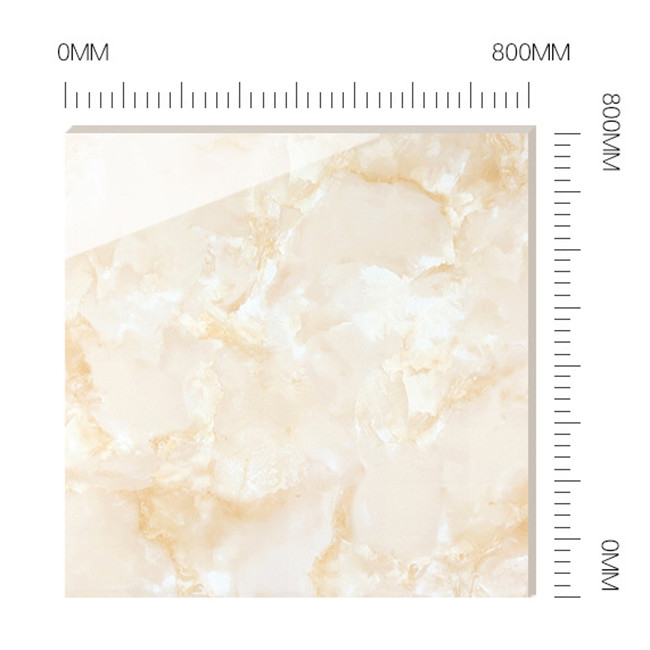 Anti-Rutsch-Fullglas Porzellanfliesen 800x800mm Diamant Wohnzimmer Bodenfliesen Jade Noble