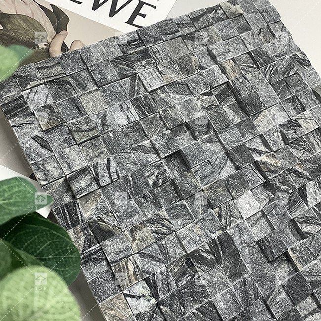 Marmorgesteinschauen Mosaikfliesen Matte Oberfläche Dekorieren Badezimmer Küche Backsplash