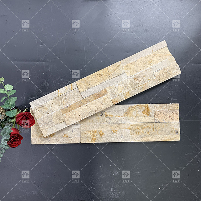 Außenwand Schiefersteinplatten Natursteinfliesen Wandverkleidung Kulturstein für Kamin