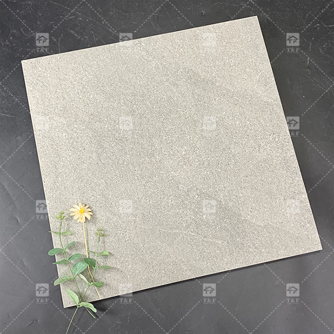 60x60 Dekorativ Garten Schiebefeste Betonfliesen Außen rustikal Wand Außen Stein Matt Porzellan Bodenfliesen Für Auffahrt
