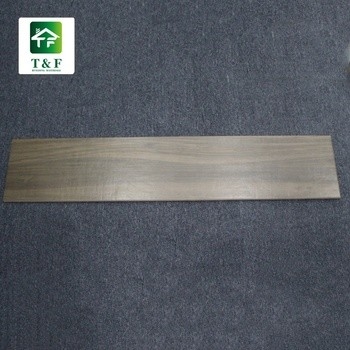 Glasig-glänzende hölzerne Korn-Keramikfliesen gleiten nicht 200x1000mm, die Braun/Farbe bräunt