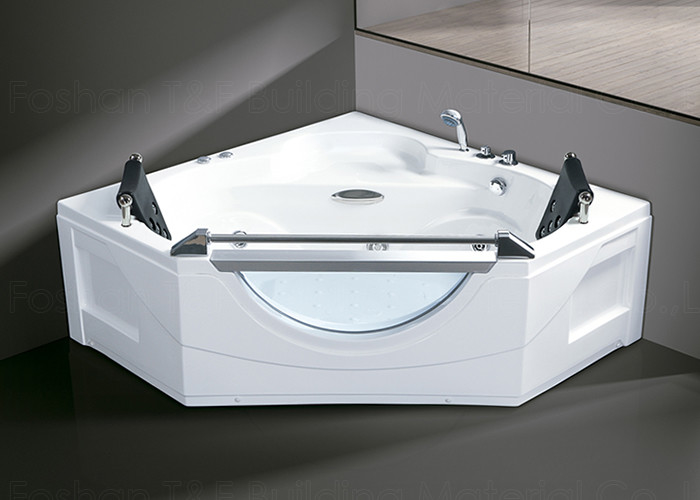 Tragbare Strudel-Massage-Badewannen-2 Menschen Eckinstallation