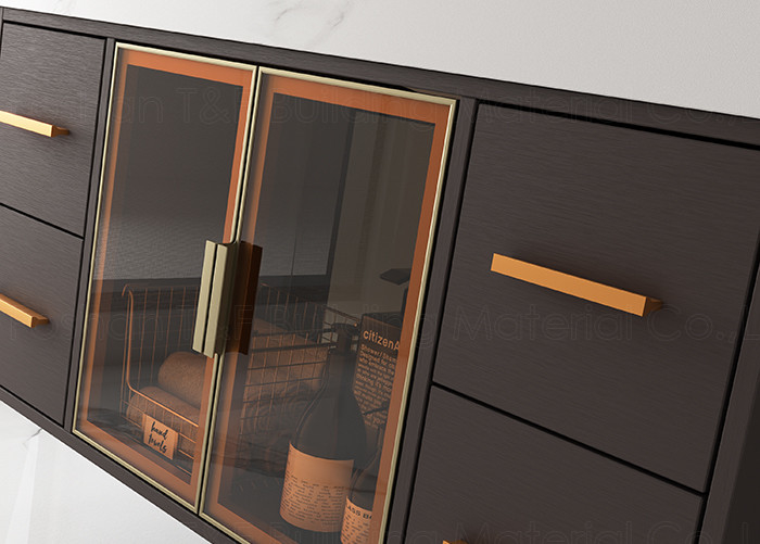 Moderner Luxussilberner Spiegel wand-Hung Floating Bathroom Vanity Units-Kabinett-HD Smart LED